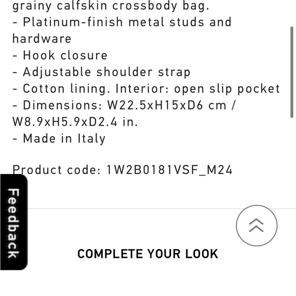 Authenticated Valentino Small Rockstud Crossbody Bag! - Picture 14 of 14